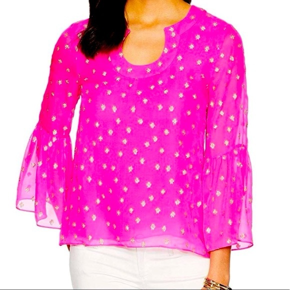 Lilly Pulitzer blouse - Picture 2 of 4